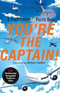 Books: You're The Captain: A Flightradar24 Puzzle Book - FlightRadar 24, Simon Calder