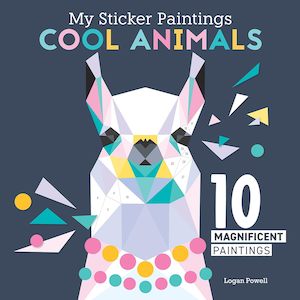 Books: My Sticker Paintings - Cool Animals