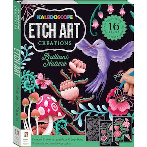 Books: Kaleidoscope: Etch Art Creations - Brilliant Nature