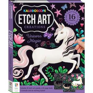 Kaleidoscope: Etch Art Creations - Unicorn Magic