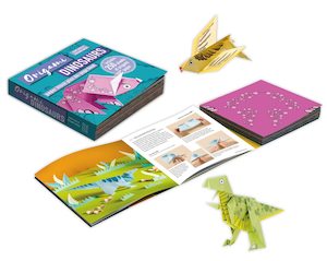 Books: Origami Paper 250 sheets Dinosaurs (15 cm) plus 64 page book - Cico Origami Paper