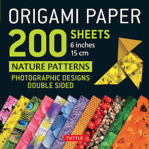 Origami Paper 200 sheets Nature (15 cm): Tuttle Origami Paper