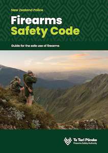 Books: Firearms Safety Code - Te Tari Pūreke — Firearms Safety Authority