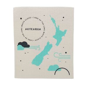 Toodles Noodles - Aotearoa - Swedish Dishcloth