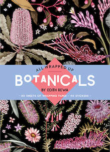 Books: All Wrapped Up: Botanicals by Edith Rewa - Gift Wrap Book