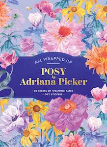 Books: All Wrapped Up: Posy by Adriana Picker - Gift Wrap Book