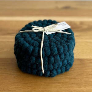 Books: SHEEP - ish Design - Felted NZ Wool Coasters, Trivets & Pot Stands assorted design/price