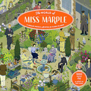 Books: The World of Miss Marple Jigsaw - Laurence King 1,000pc