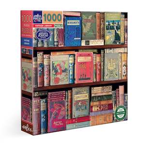 Books: Eeboo - Vintage Library 1000pc