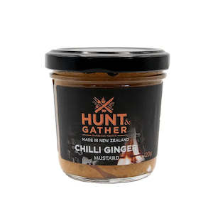 Hunt & Gather Chilli Ginger Mustard 120g