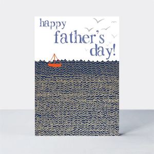 Books: Happy Father's Day (with gold foiling) card