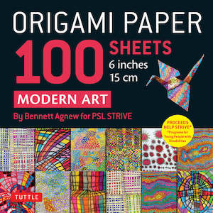 Books: Origami Paper 100 sheets Modern Art 6" (15 cm): Tuttle Origami Paper