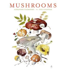 2025 Wall Calendar - Mushrooms