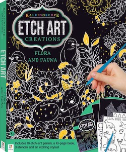 Kaleidoscope: Etch Art Creations - Flora & Fauna