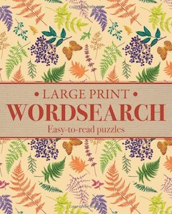 Large Print Wordsearch