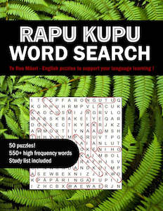 Rapu Kupu Word Search