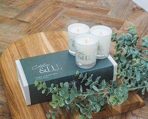 Eddie & Lu Candle Trio Gift Pack