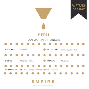 Peru San Martin de Pangoa (FTO) - Empire Coffee Roasters