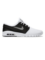 Nike SB Janoski Max White Metallic Silver Black