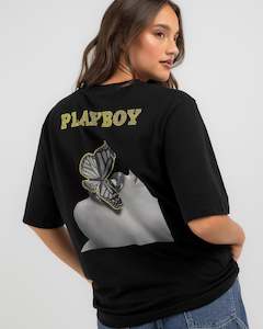 Playboy Q2 2019 Diamante Black Tee