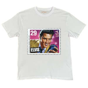 Elvis Stamp Design Tee