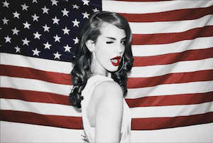 Clothing: Lana Del Rey Flag Poster #519