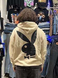 Clothing: Playboy Bunny Stack Sand Hoodie