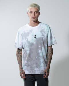 Playboy Tie Dye Bunny Mint Tee