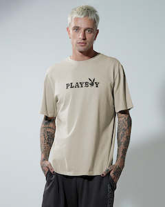 Playboy Bunny O Khaki Tee