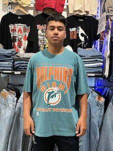 Miami Dolphins Division Arch Faded Teal Tee