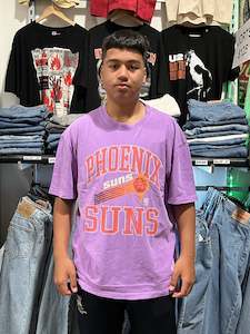 Phoenix Suns Vintage HWC Ivy Arch Faded Purple Tee