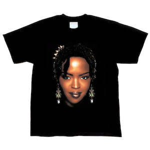 Lauryn Hill Design Black Tee