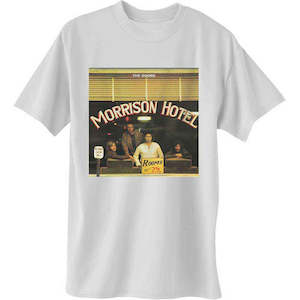 Clothing: The Doors Morrison Hotel White Tee