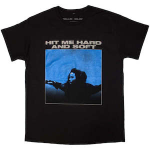 Clothing: Billie Eilish Hit Me Hard And Soft Tracklist Black Tee