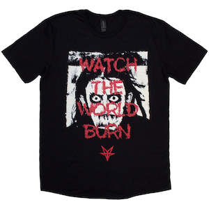 Clothing: Falling In Reverse World Burn Black Tee