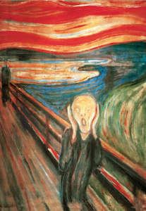 Munch the Scream Poster #315