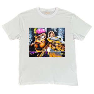 Clothing: Dr Brain Graffiti Deign Tee