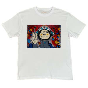 Noodle Graffiti Design Tee