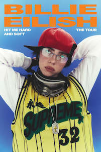 Clothing: Billie Eilish Hit Me Hard and Soft Poster #536