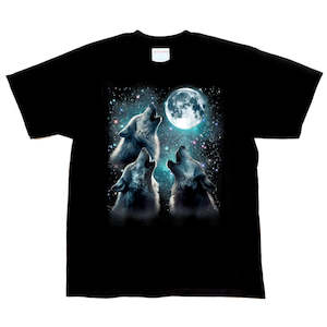 3 Wolf Moon Black Tee