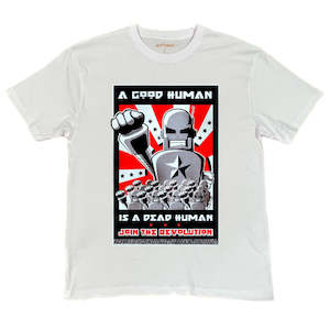 Robot A Good Human Design Tee