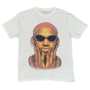 Clothing: Rodman Red Design Tee