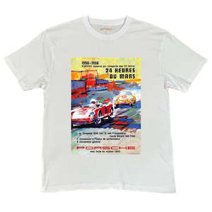 Le Mans Porsche Poster 1950-56 Tee