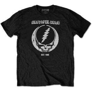 Clothing: Grateful Dead Est 1965 Black Eco Tee