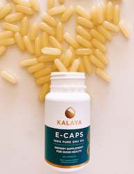 E-CAPS | Pure Emu Oil Capsules | WHOLESALE