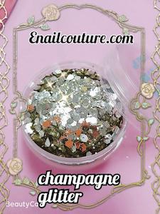 Champagne, Pure Glitter Mix!