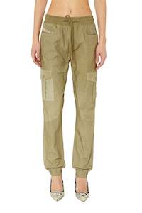 Diesel - P-Ursula-Chalk Trousers - Military Green