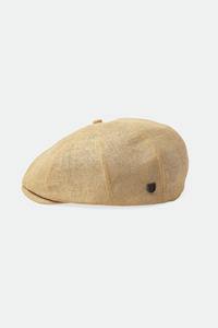 Clothing: Brixton - Brood Lightweight Snap Cap - Natural Straw