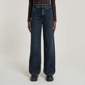 Clothing: G-Star Raw - Deck 2.0 High Loose Jean - Worn In Deep Space