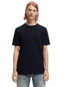 Scotch & Soda - Organic Cotton Crewneck Tee - Night